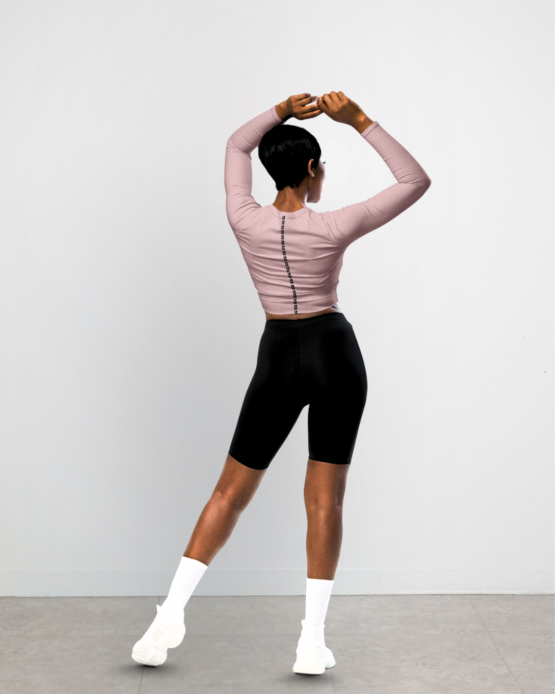 Blush Performance Crop