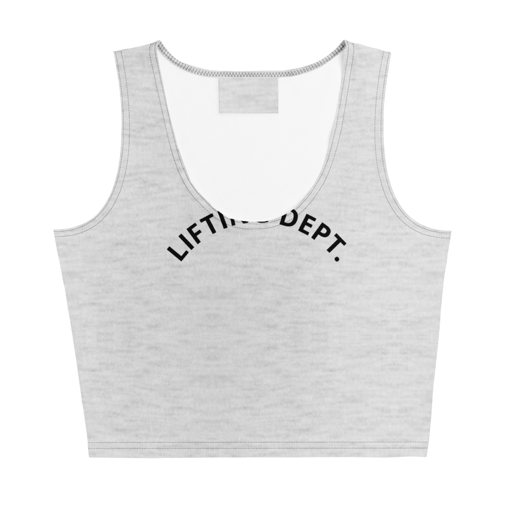 Lifting Dept Cropped Tank