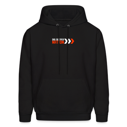 DDN Chevron Hoodie - black