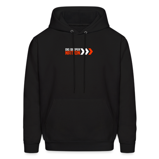 DDN Chevron Hoodie - black