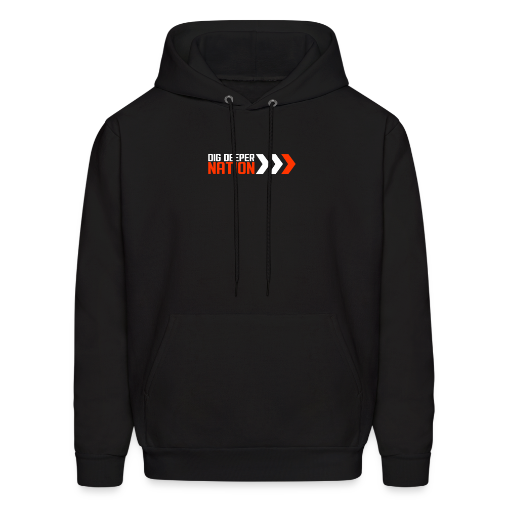 DDN Chevron Hoodie - black