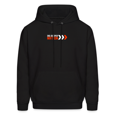 DDN Chevron Hoodie - black