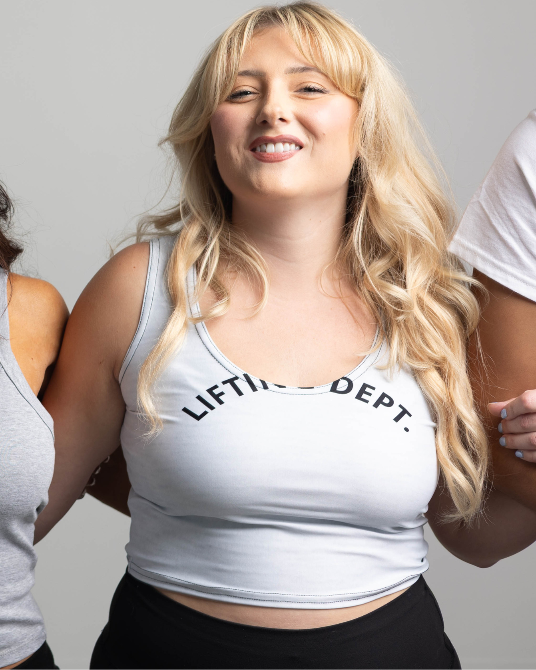 Lifting Dept Cropped Tank