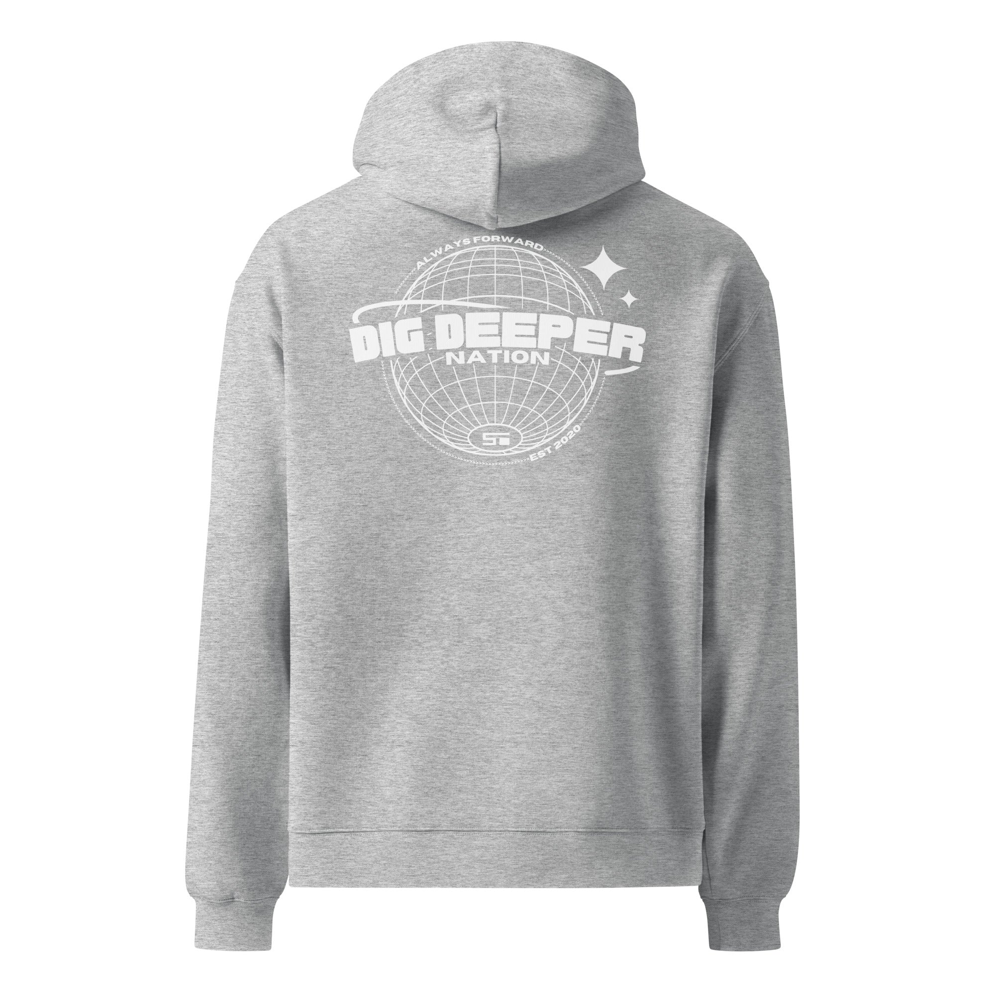 Dig Deeper Universe Oversized Hoodie