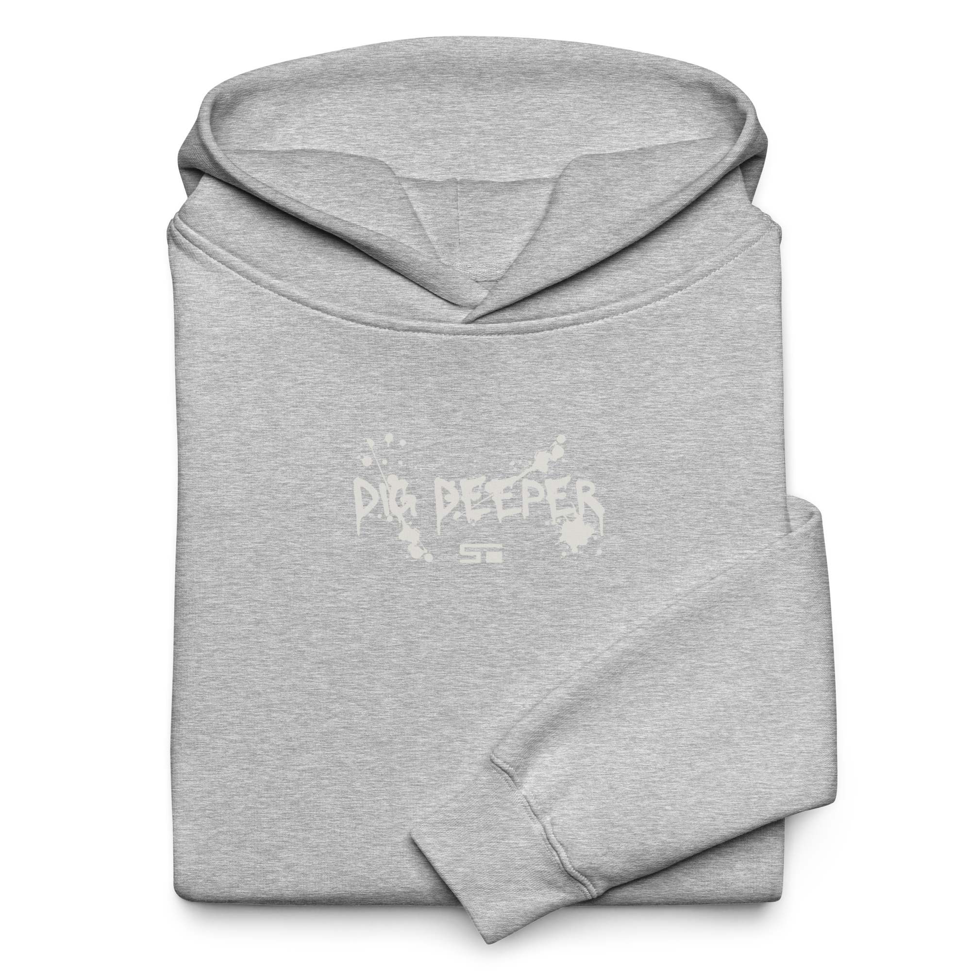 Dig Deeper Splatter Oversized Hoodie