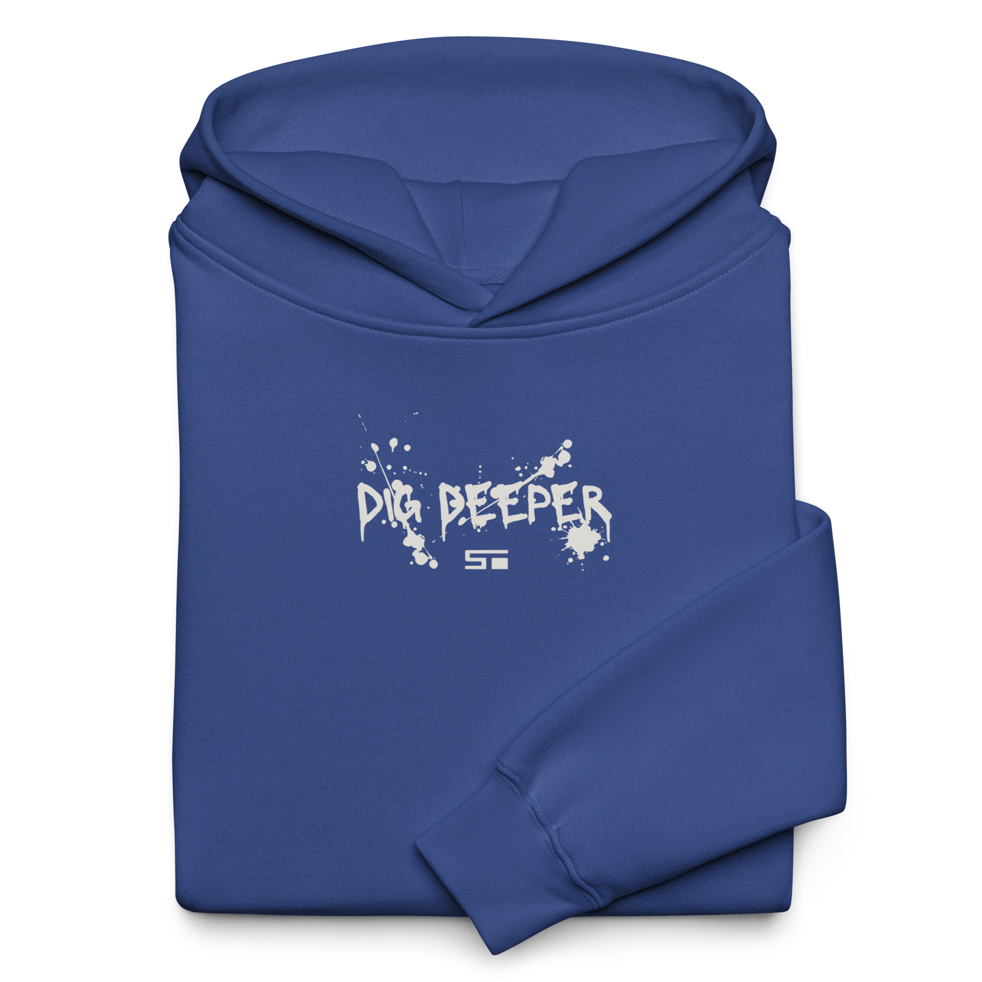 Dig Deeper Splatter Oversized Hoodie