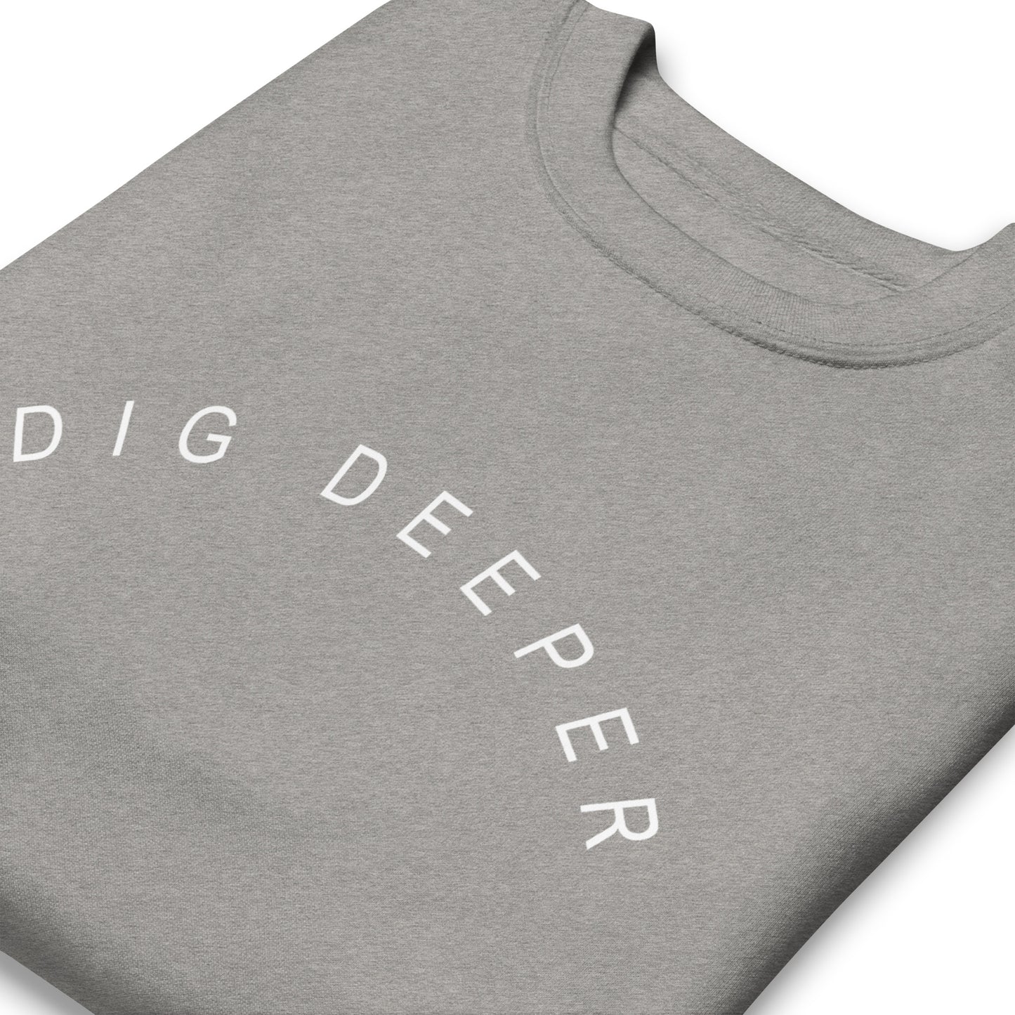 Dig Deeper Sweatshirt (Black)