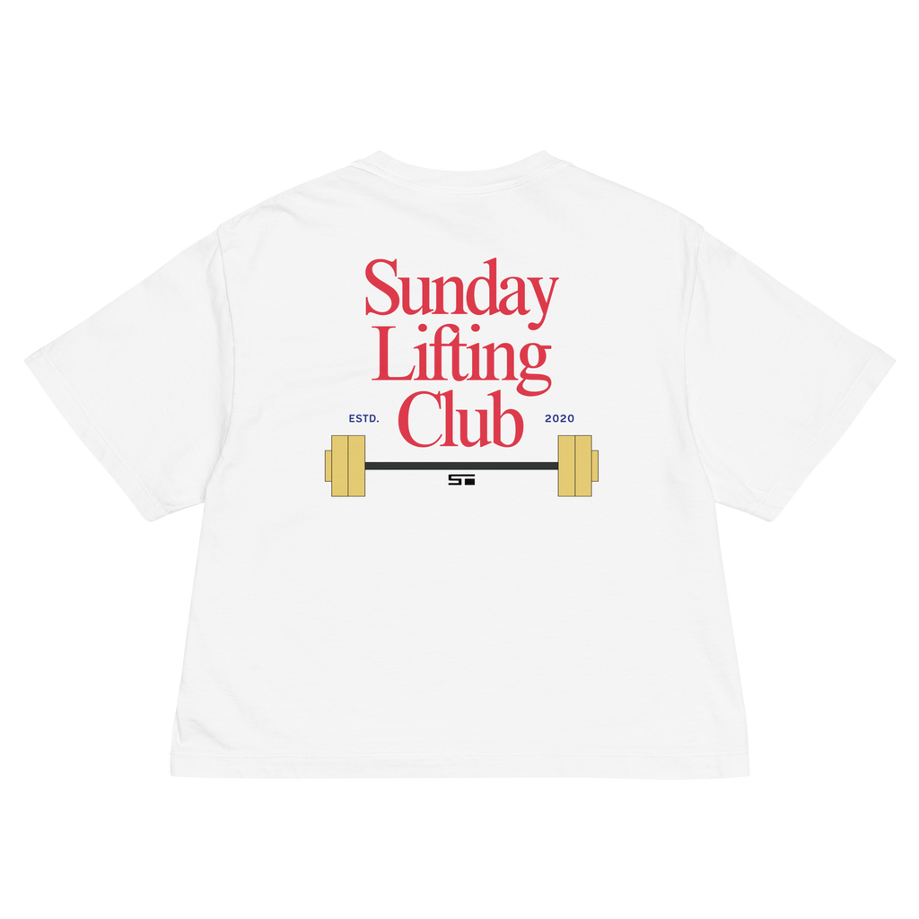 Sunday Lifting Club Women’s Boxy Tee